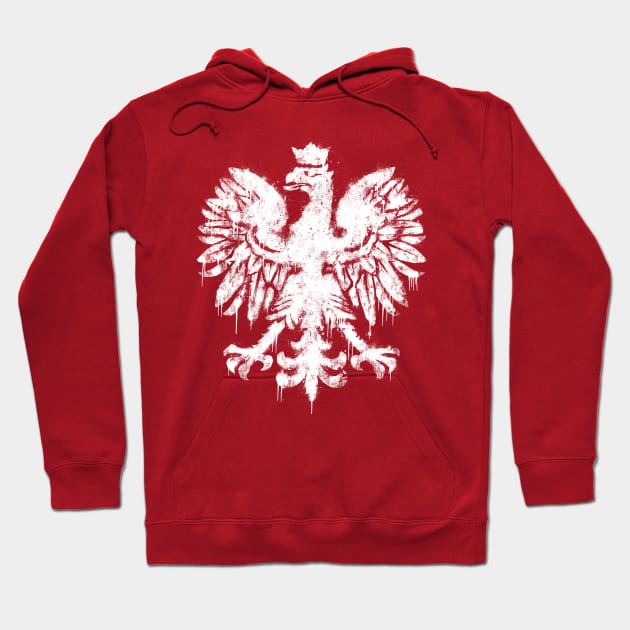 Polish Eagle Graffiti Hoodie by GAz